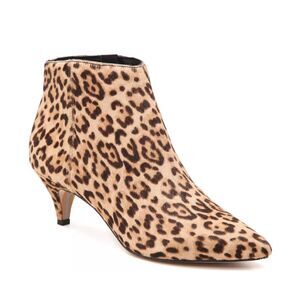 Sam Edelman “Kinzey” Leopard Calf Hair Ankle Boots – Women’s Size 7